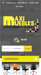 Mobile Screenshot of maximuebles.com